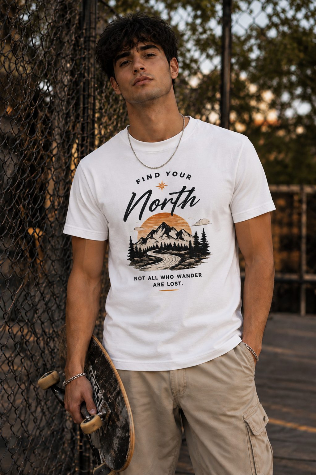 Find Your North Unisex Standard Crew T-Shirt