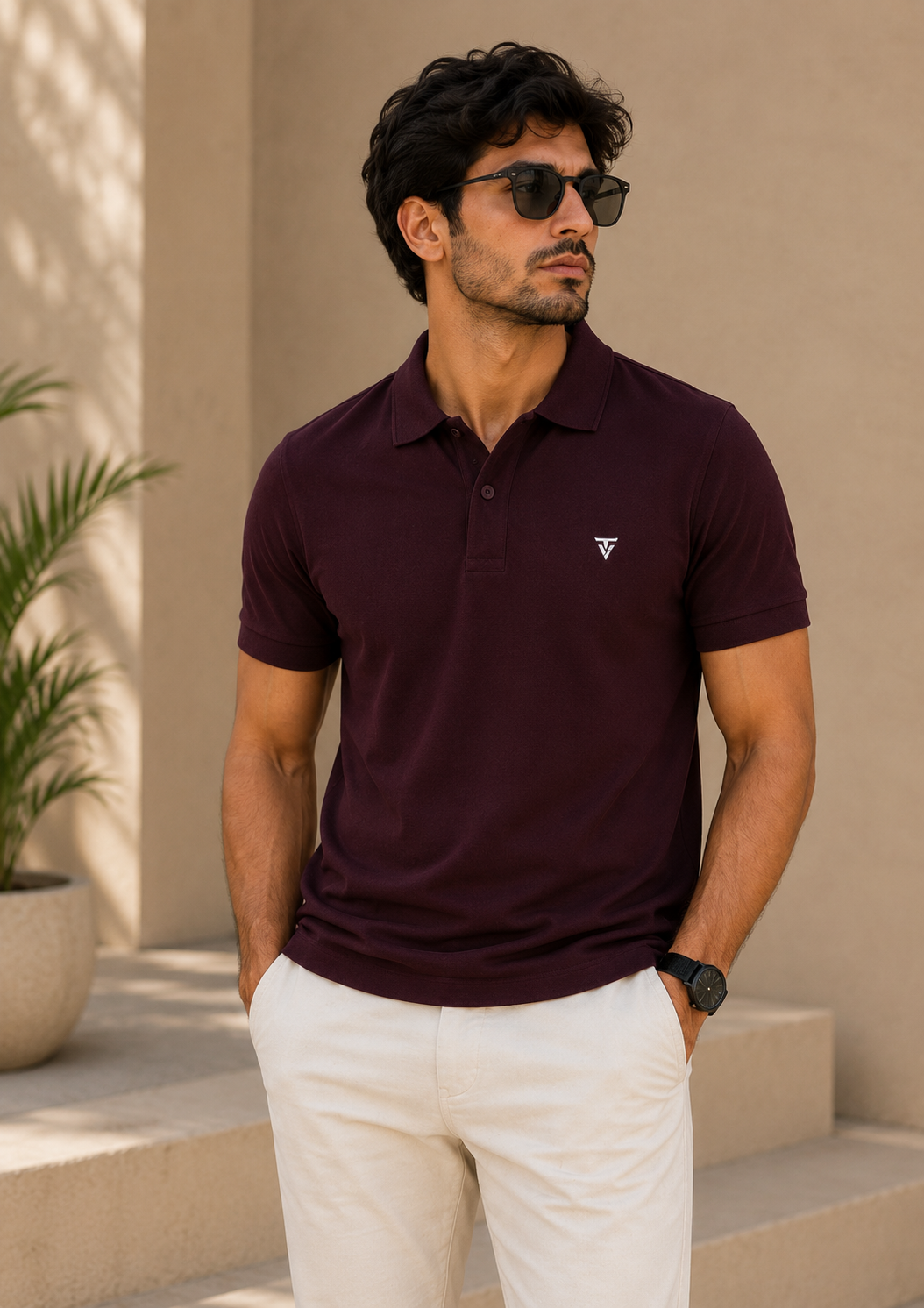 Threadvyn Airtex Men's Polo T-Shirt