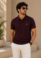 Threadvyn Essential Airtex Polo